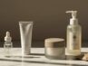 essentielle minimalistische Hautpflegeprodukte