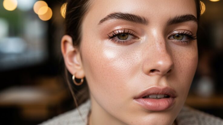 glänzende Augen Trendanpassung